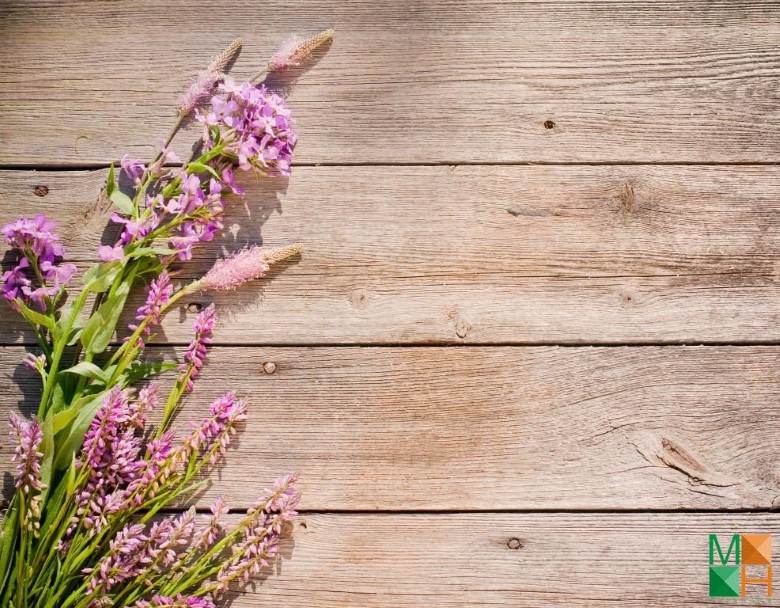 Tranh dán tường nhập khẩu Hàn Quốc hoa lavender FW - 157